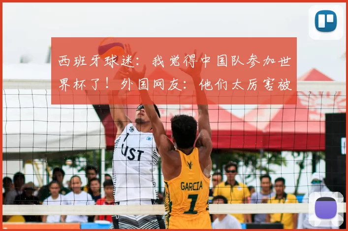 西班牙球迷:我觉得中国队参加世界杯了!外国网友:他们太厉害被禁赛