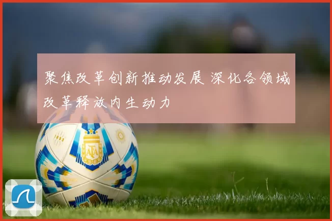 聚焦改革创新推动发展 深化各领域改革释放内生动力