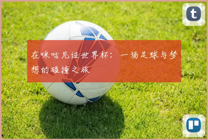 在咪咕见证世界杯:一场足球与梦想的碰撞之旅