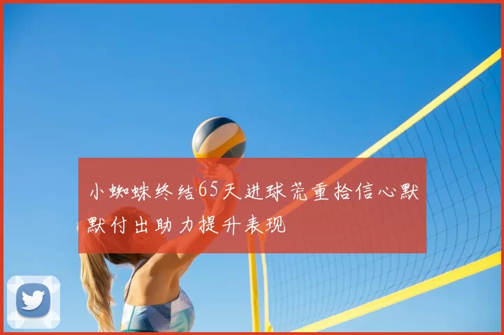 小蜘蛛终结65天进球荒重拾信心默默付出助力提升表现